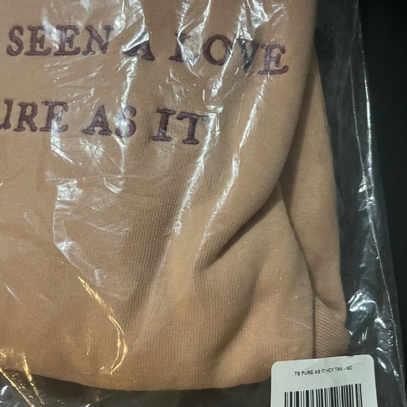 Taylor Swift Never Seen a Love as Pure as it Embroidered Hoodie evermore - Picture 4 of 4